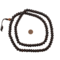 The Bead Chest Bodhi Seed Mala Prayer Beads: Round 12mm Natural Dark Brown